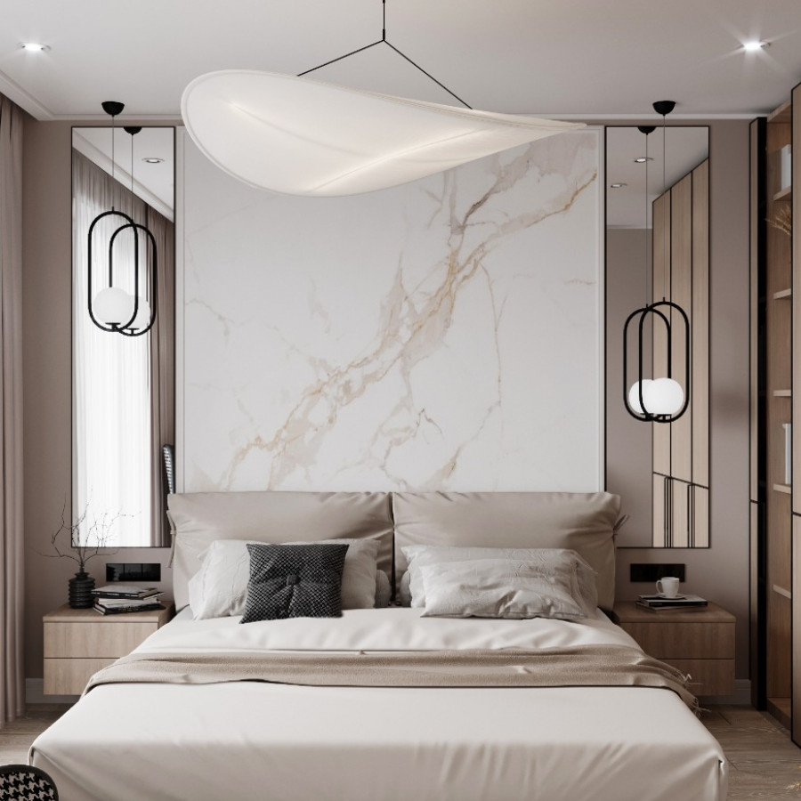 Квартира ЖК Gagarin Residence 2 дизайнер Кокшарова Елена