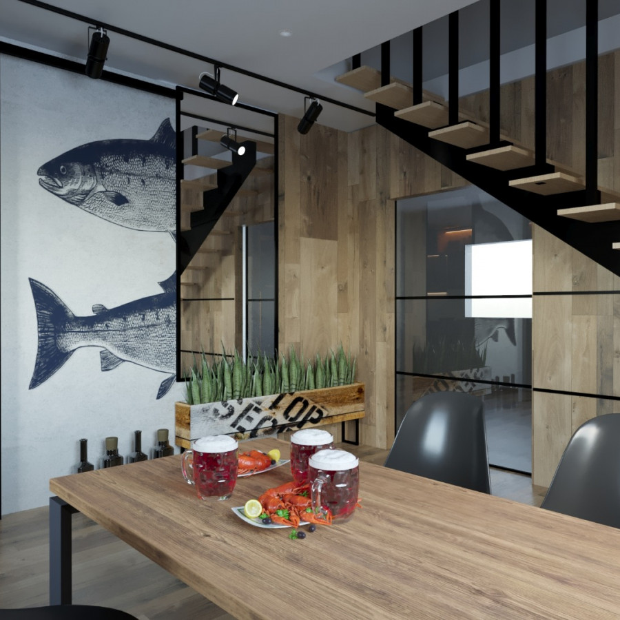 LOFT для частного дома.