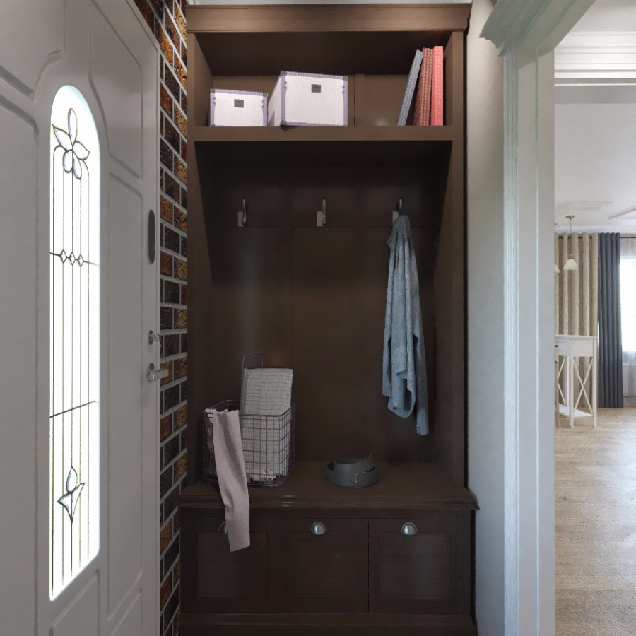 Коридор в частном доме.