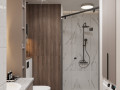 Квартира ЖК Gagarin Residence 2 дизайнер Кокшарова Елена