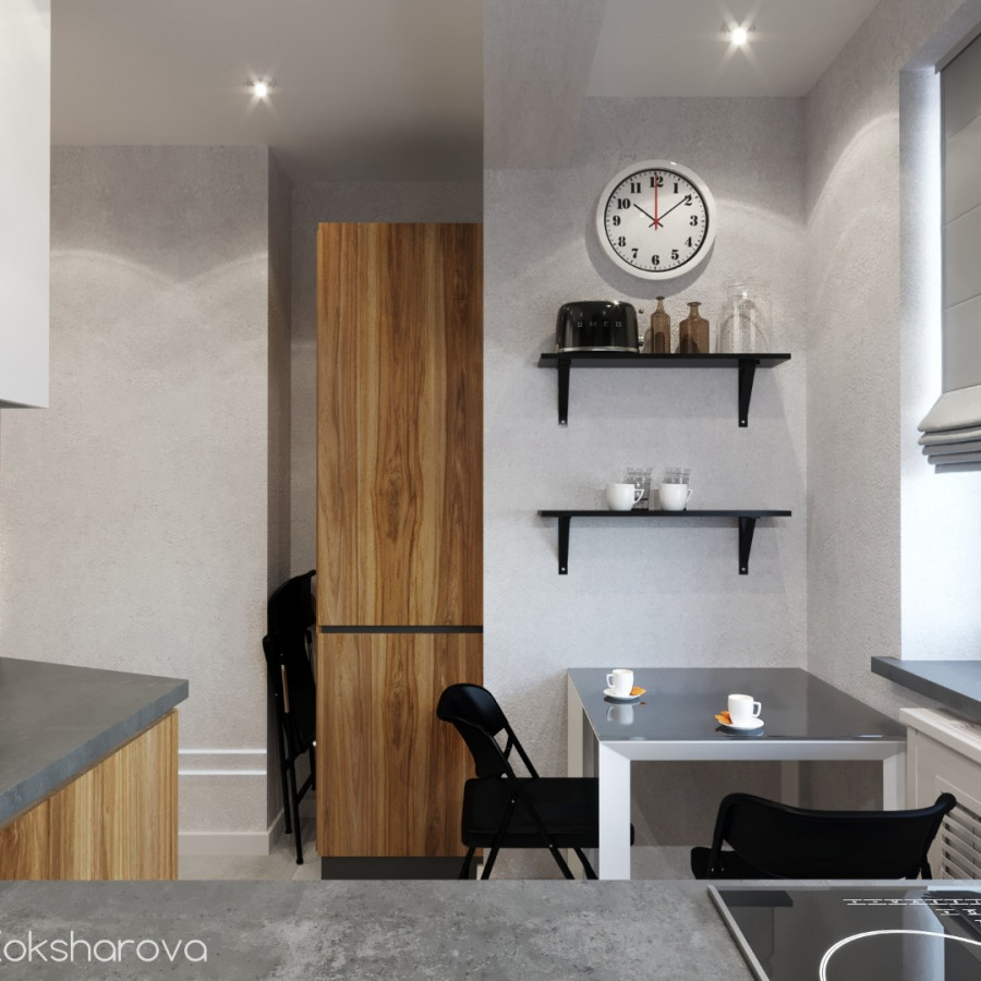 Loft в небольшой квартире