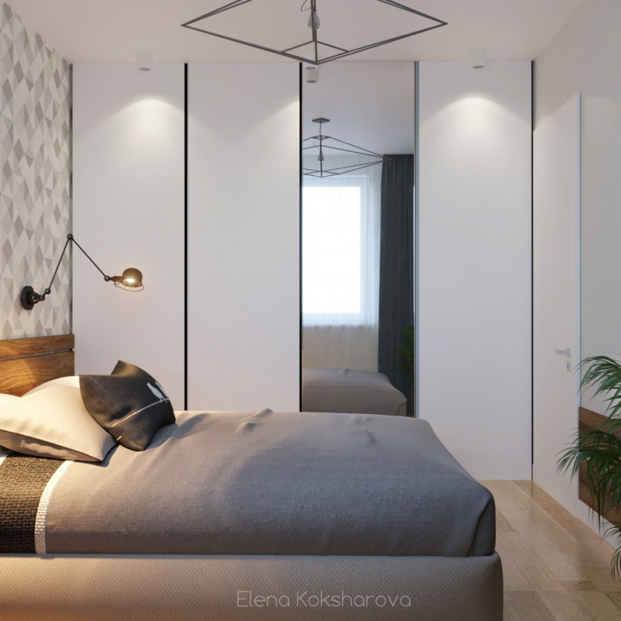 Спальня с оттенком  Loft