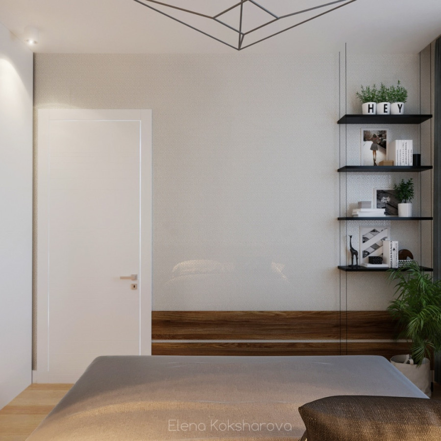 Спальня с оттенком  Loft