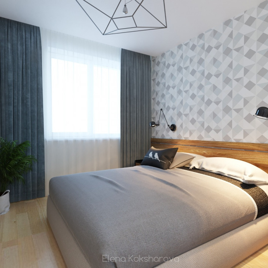Спальня с оттенком  Loft